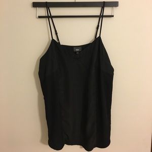 Black textured camisole