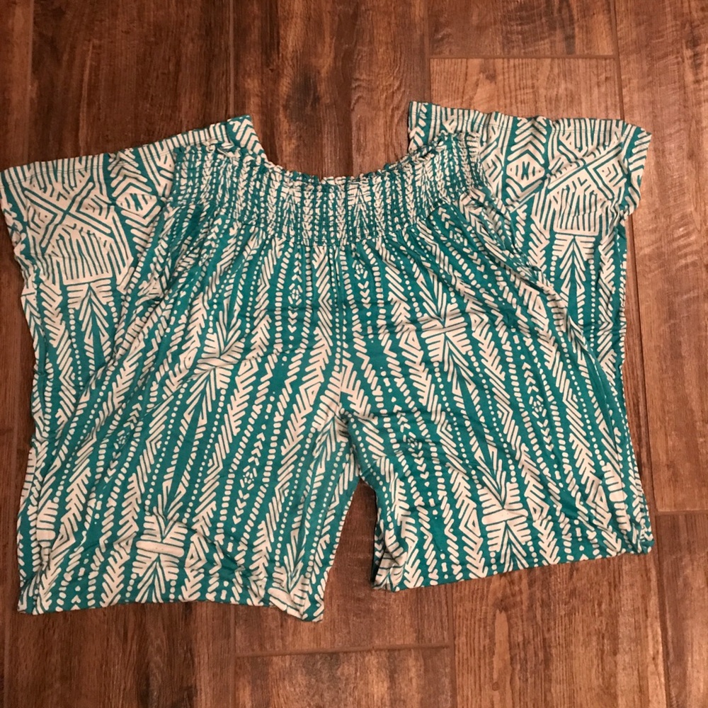 Stretchy Tropical pants ||XL|| worn few times