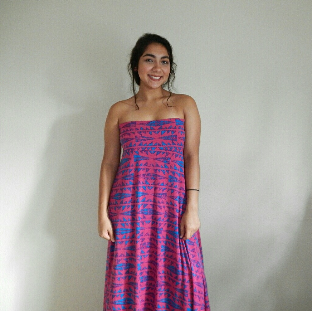 Lularoe Maxi Skirt/ Strapless Dress