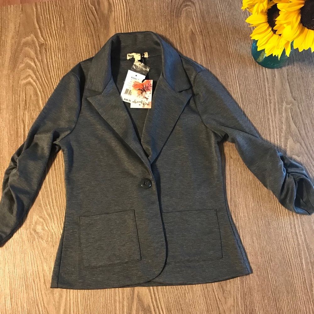 Charcoal Blazer