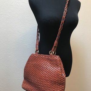 Vintage Bags - Cute braided leather vintage cross body bag Vintage Bags - Cute braided leather vintage cross body bag