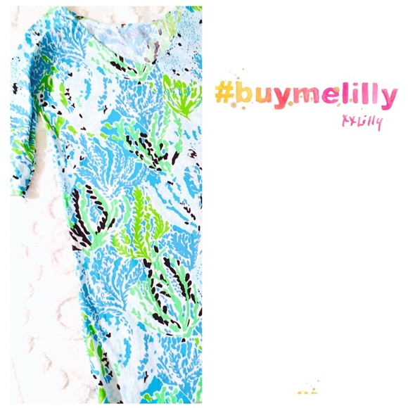 Lilly Pulitzer Dresses & Skirts - SOLD| Lilly Pulitzer Eliza Cha Cha T-Shirt Dress