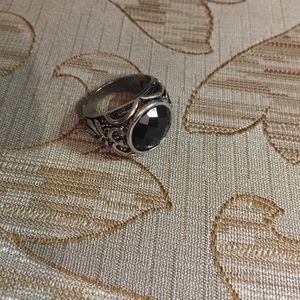 New Black stone ring