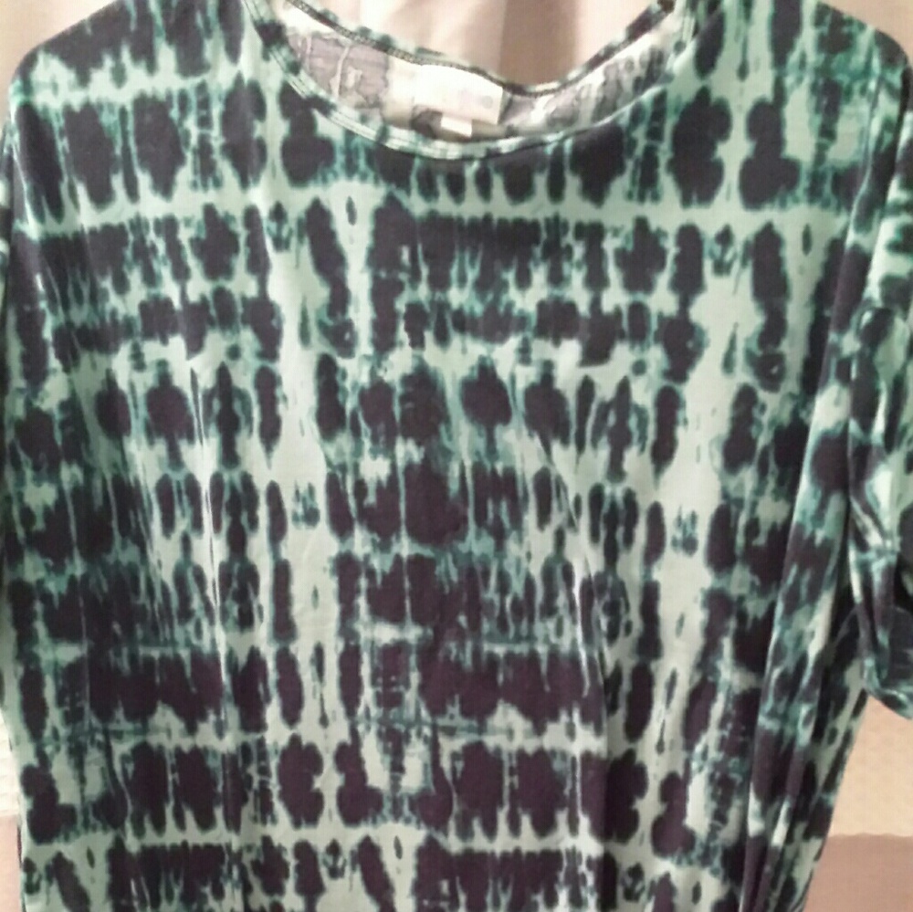 Green tie dye Irma
