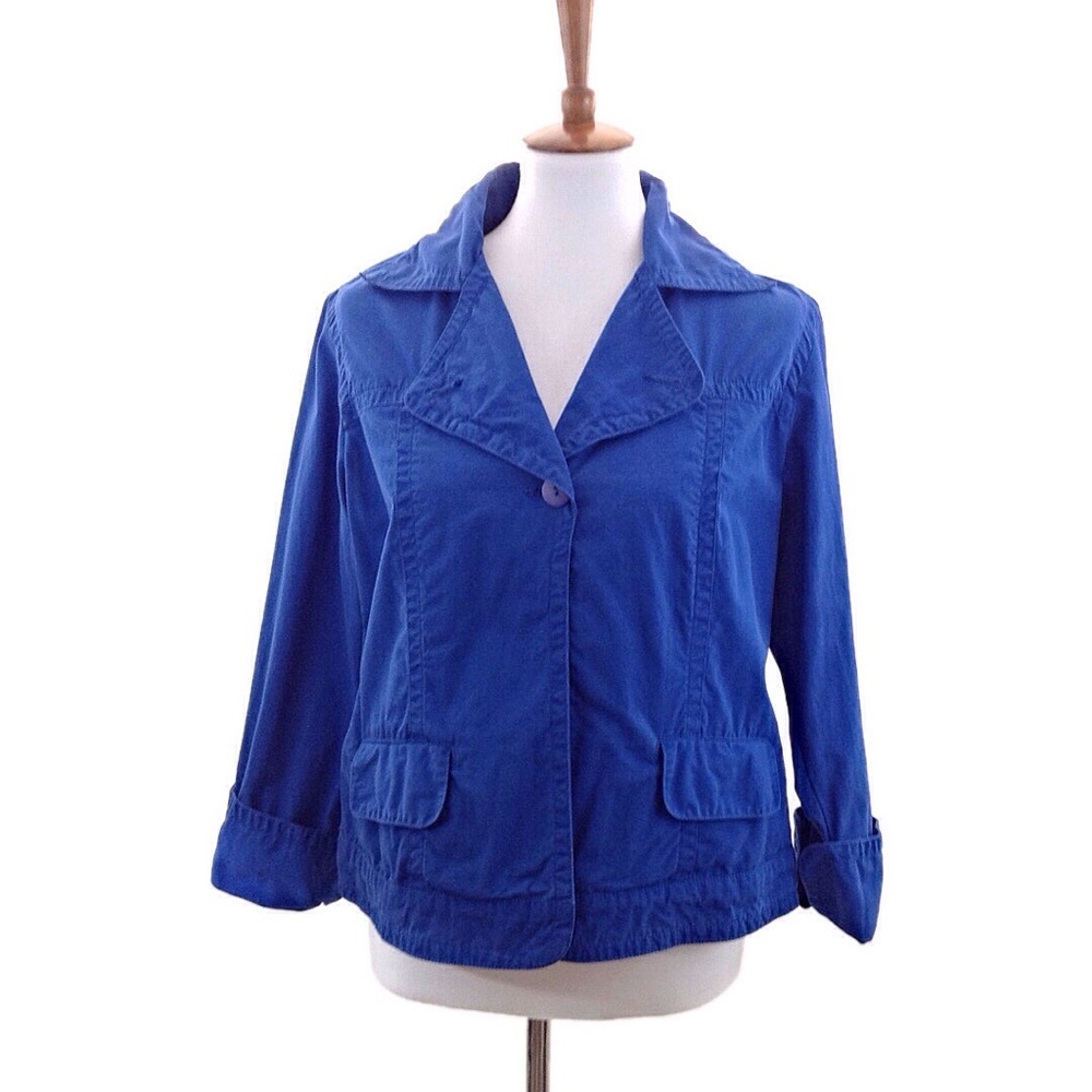 CHICO'S Cotton Lightweight  Jacket