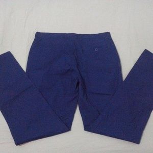 Mens New J. Crew Dress Pants 32x32 Navy Blue Cotto