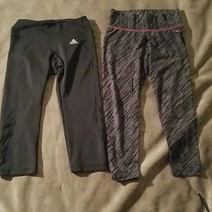Pair workout pants