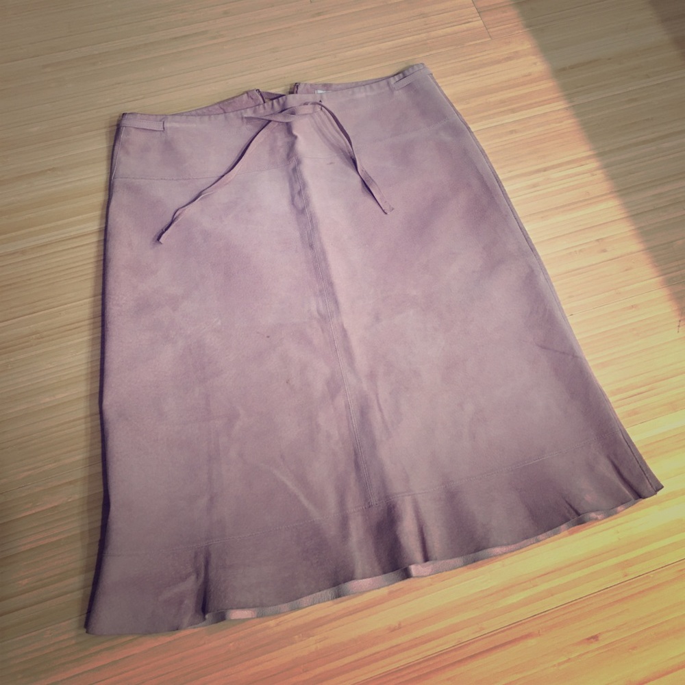 🏷 Abercrombie & Fitch leather skirt
