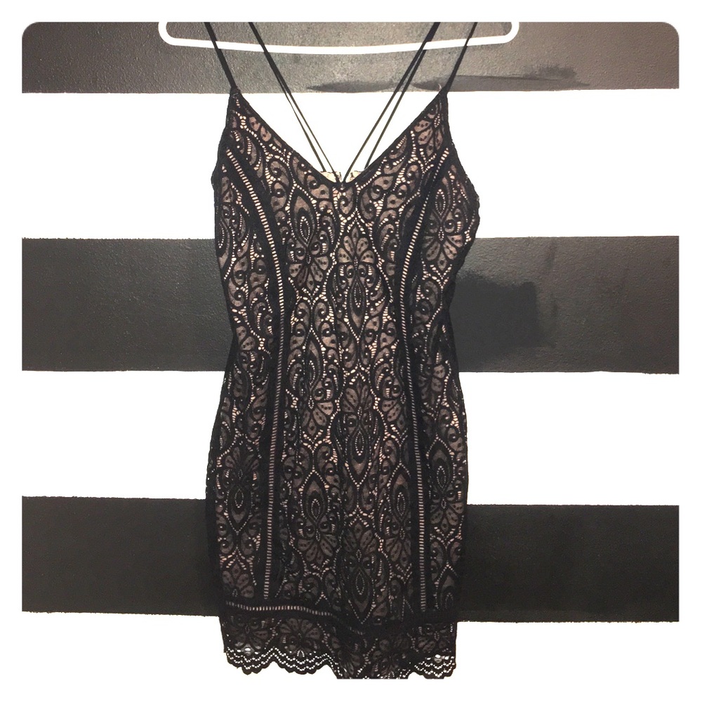 Too shop lace mini dress