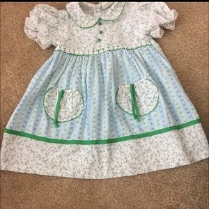 Vintage Nannette Floral Dress - 3T