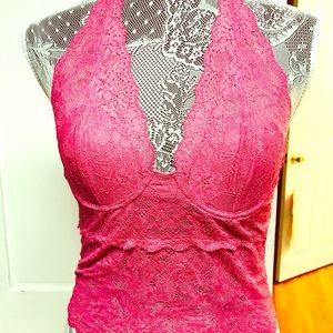 Rampage halter camisole