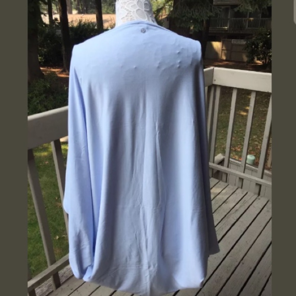 Lululemon sage scarf light blue