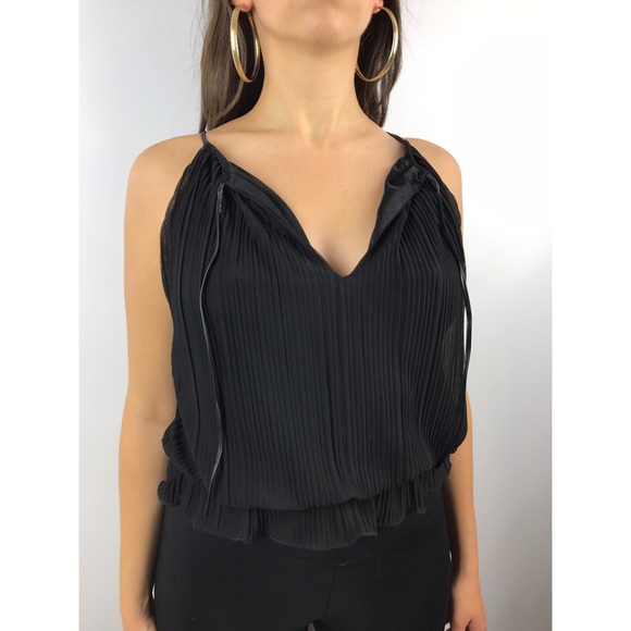 Laundry by Shelli Segal - Size Small tie-up top - Picture 3 of 7