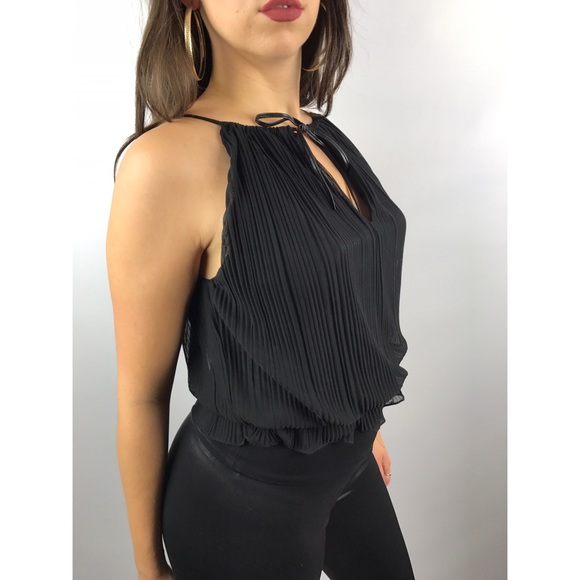 Laundry by Shelli Segal - Size Small tie-up top - Picture 6 of 7