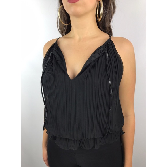 Laundry by Shelli Segal - Size Small tie-up top - Picture 5 of 7