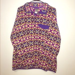 Women’s fleece Patagonia Snap-T Synchilla sz Large