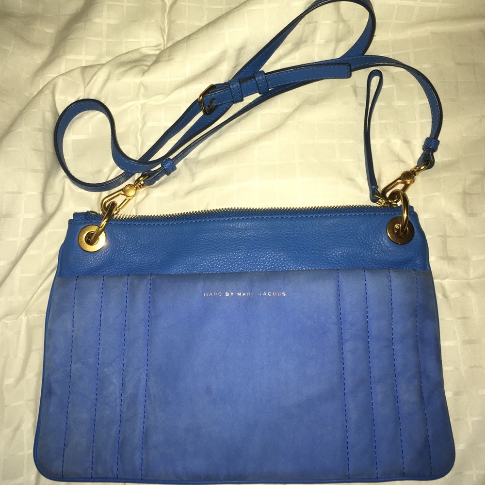Marc jacobs blue crossbody