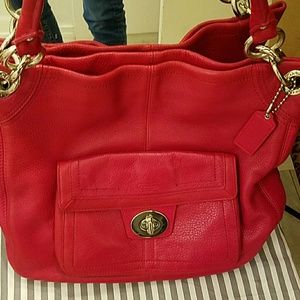 Red Coach Purse Perfect Condition ***SOLD***