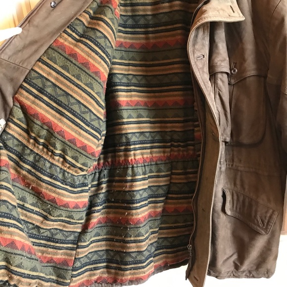 The Territory Ahead Genuine Leather Jacket Coat - Picture 7 of 8