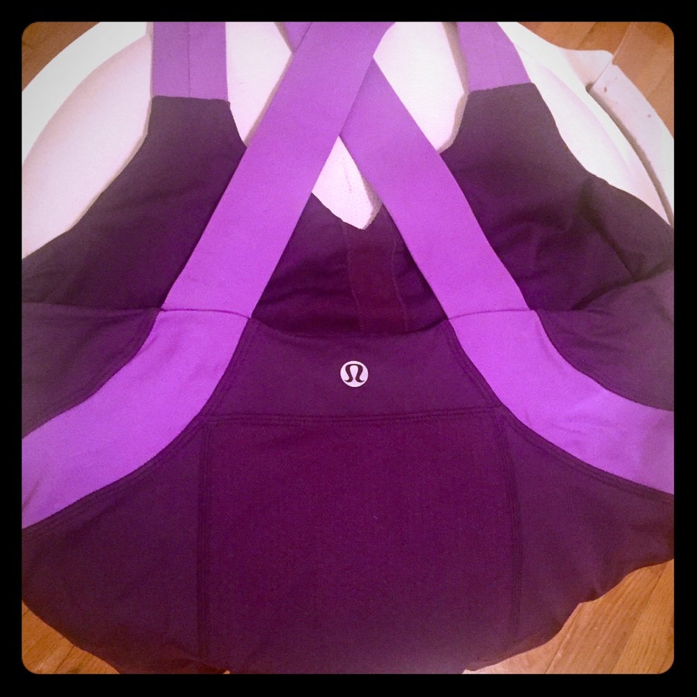 Beautiful purple Push Your Limits tank.