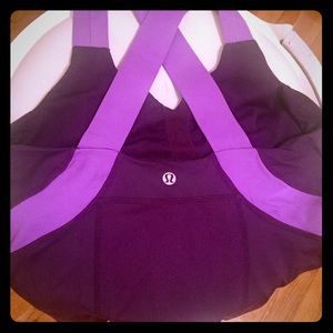 Beautiful purple Push Your Limits tank.