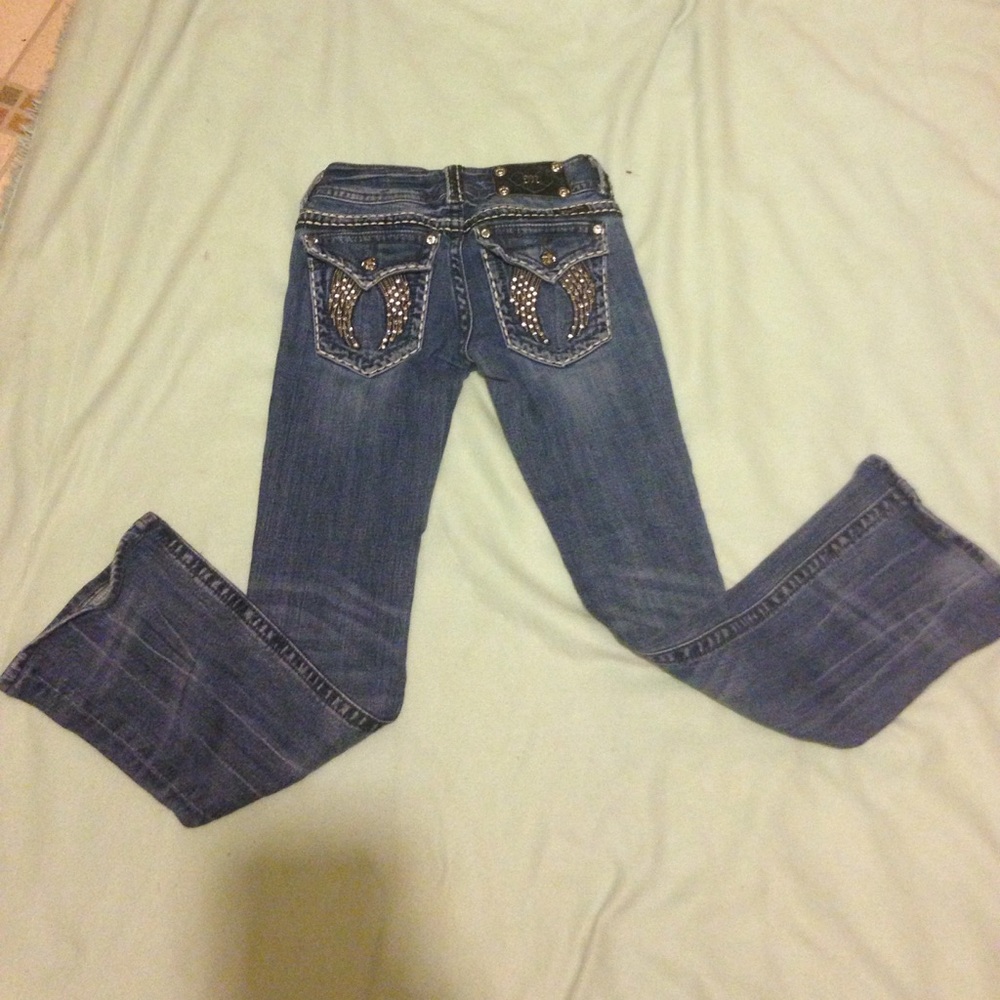 Miss me angel wing jeans