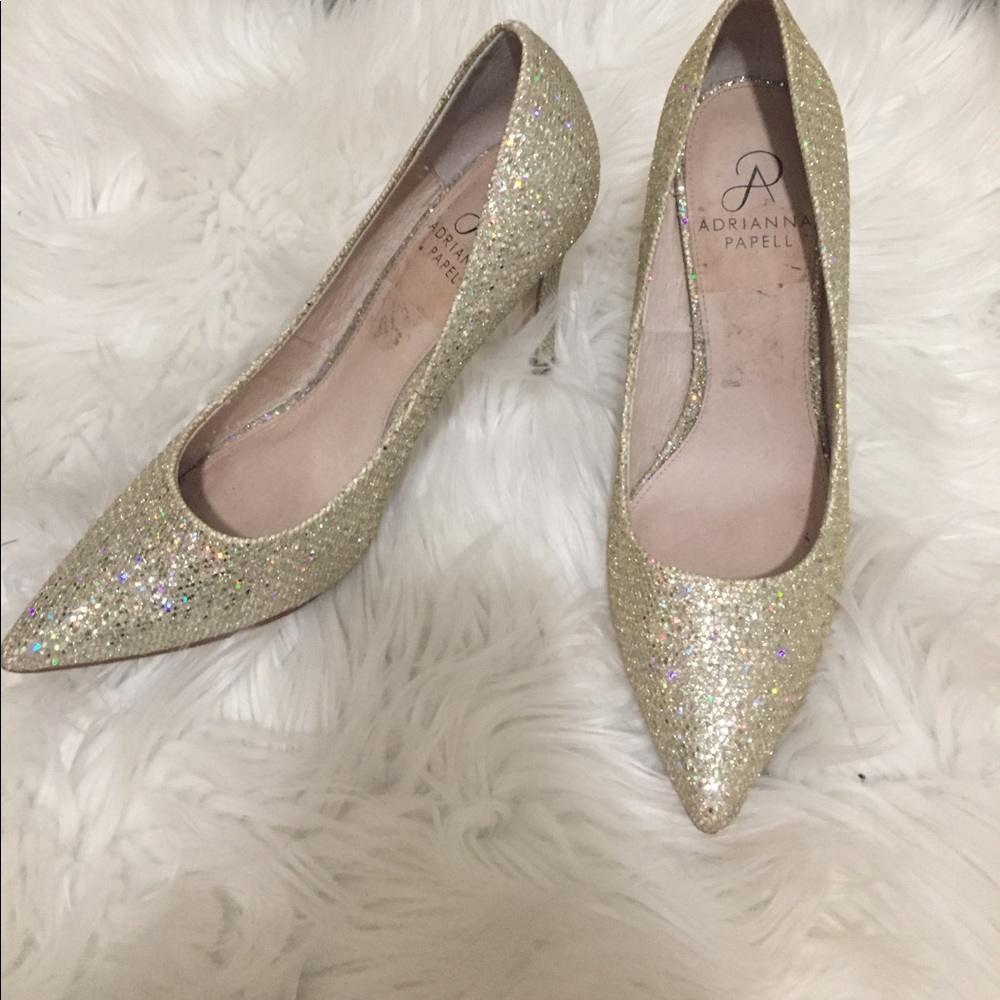 Adrianna Papell "cinderella" heels size 5.5
