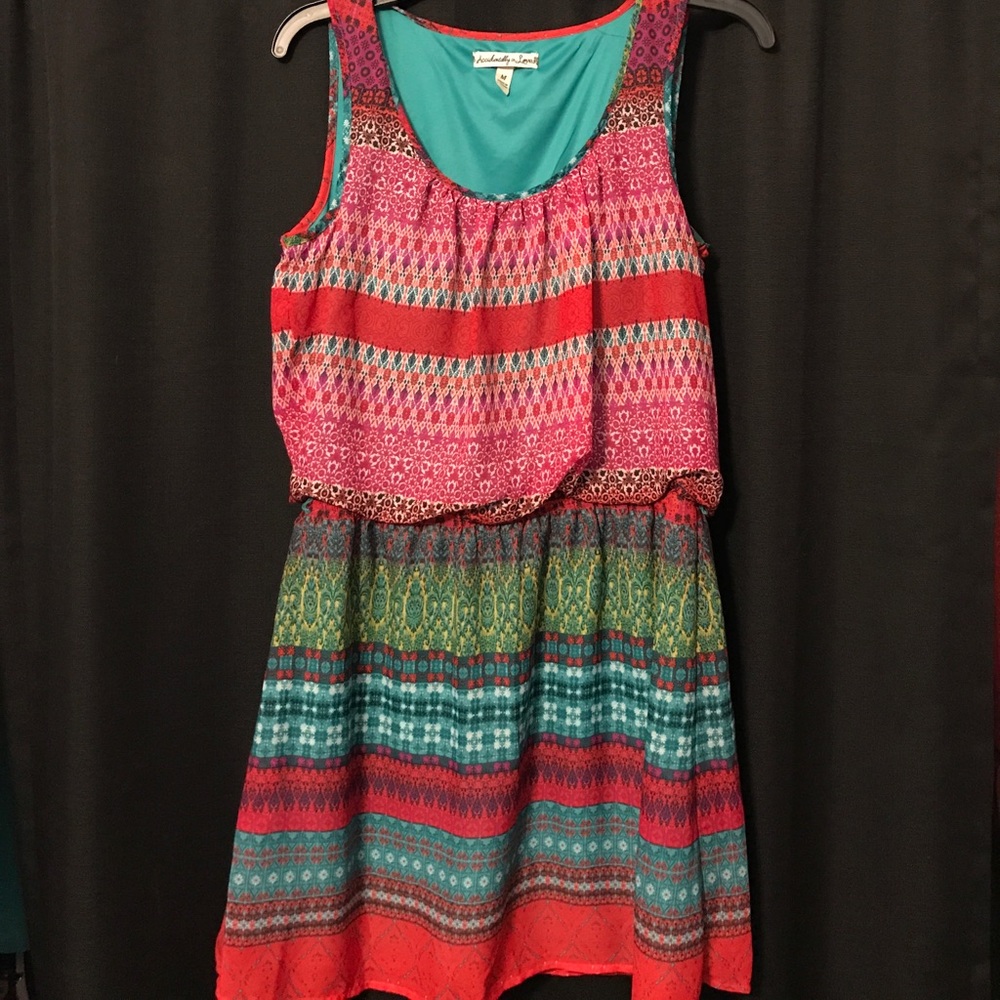 Multicolored dress