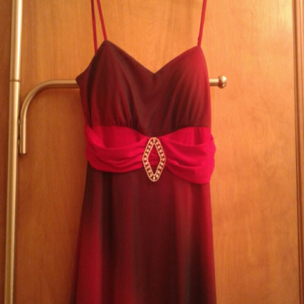 Flowy prom dress