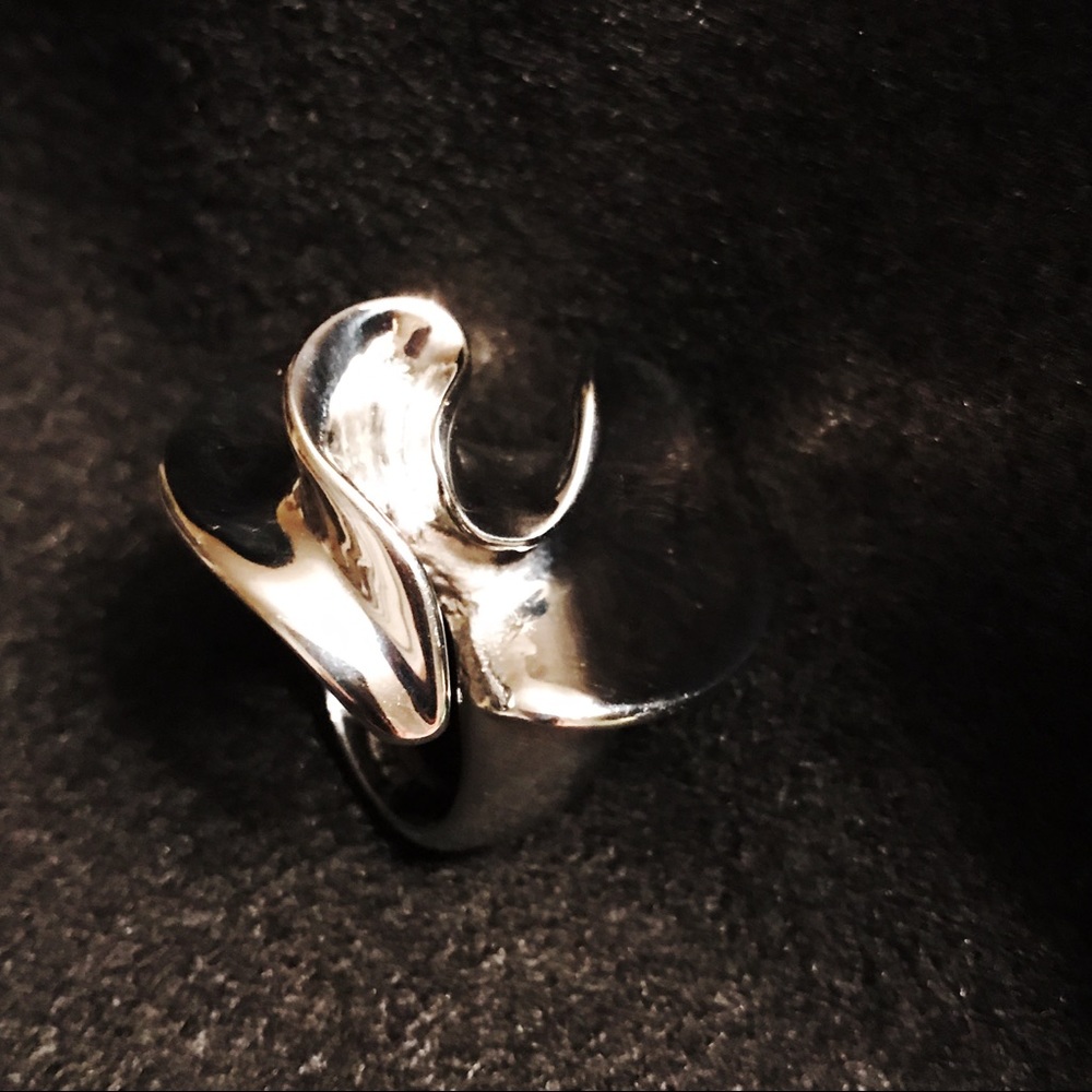 Stainless steal  flower ring