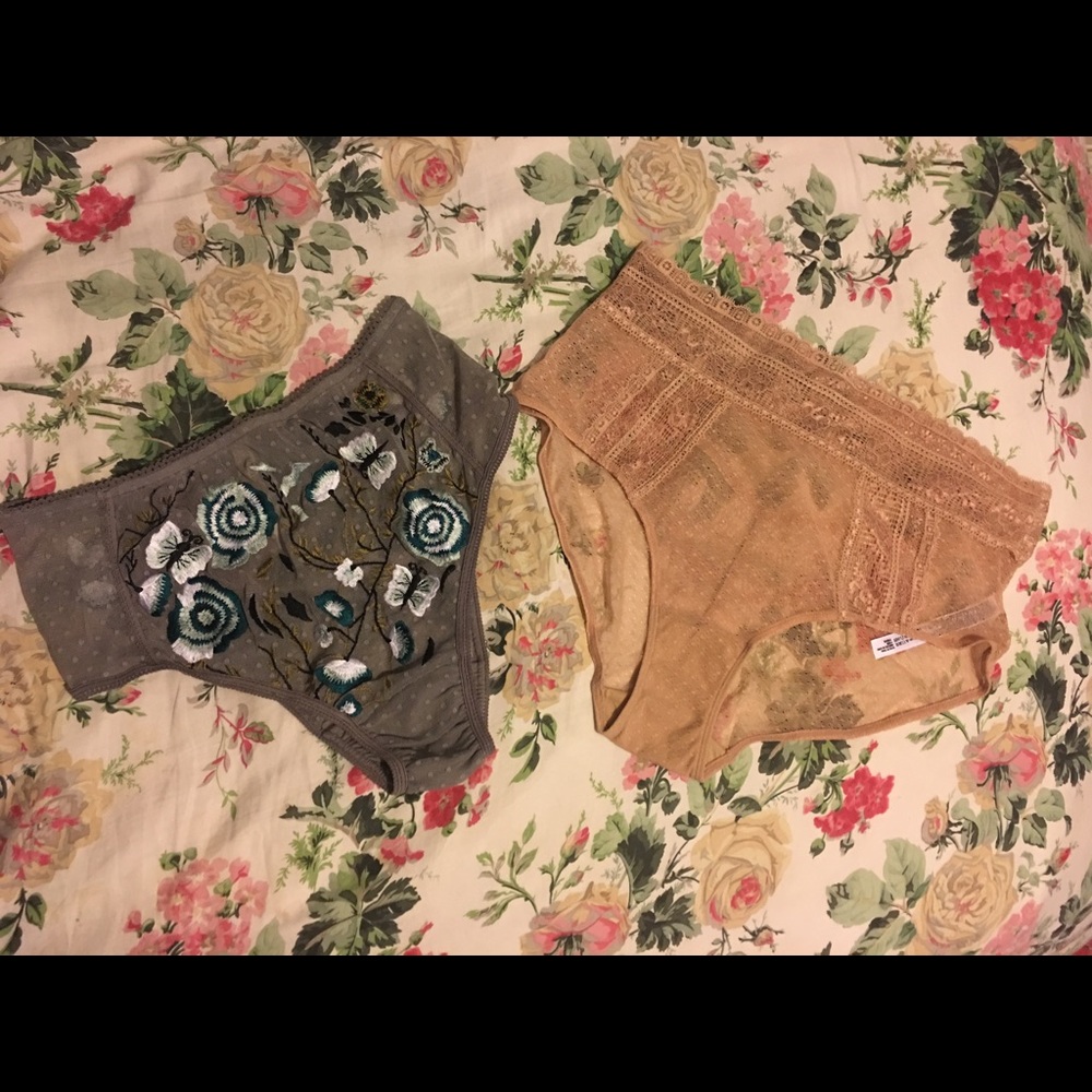 Free People lace underwear Bundle
