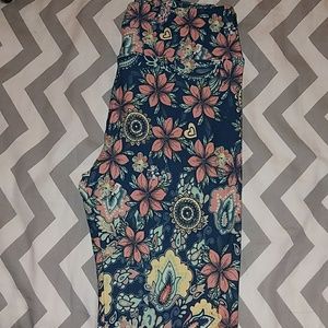 LuLaRoe Floral Leggings