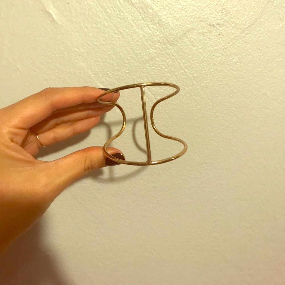 Emerald Duv "H" Cuff Bracelet