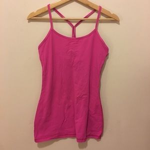 Pink Lululemon athletic top