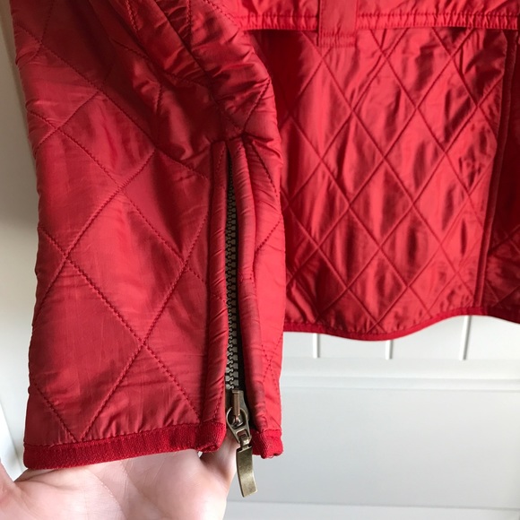 Barbour Jacket Coat Quilted Pattern with Belt - Picture 7 of 8