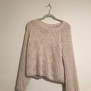 Urban outfitters sweater in cream!