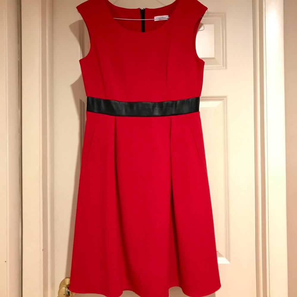Red dress