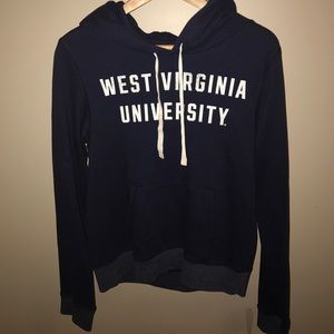 PINK WVU hoodie
