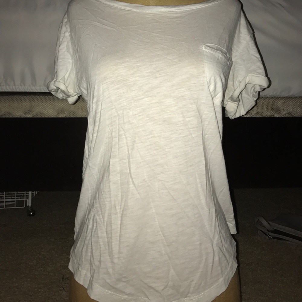 H&M basic white tee
