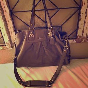 Leather Coach Purse