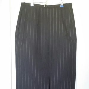 ***SOLD***Harve Benard Pinstripe Skirt