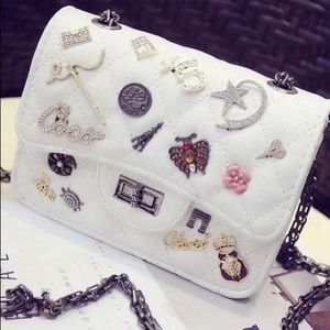 Clutches and backpack