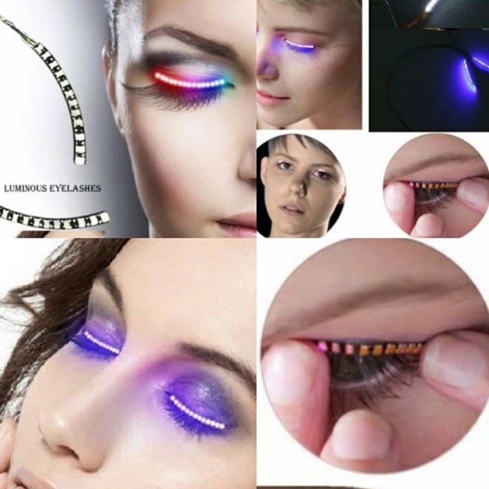 SOLD OUT ! ! ! Led Eyelashes/ Halloween/ no offers - Picture 2 of 4