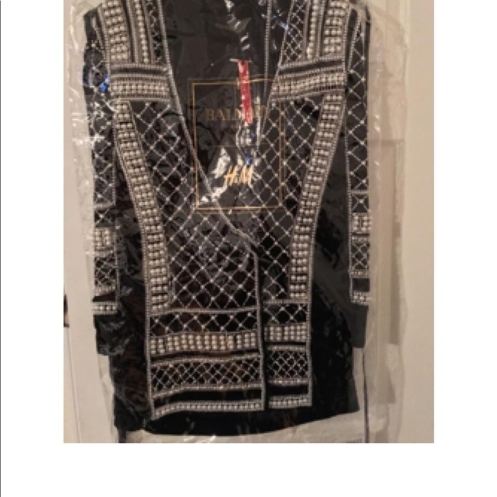 Balmain H&m velvet jacket us size 6, eure 36
