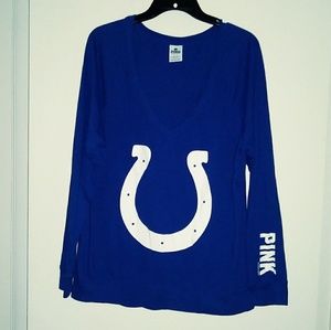 VS PINK NFL Colts long sleeve tee