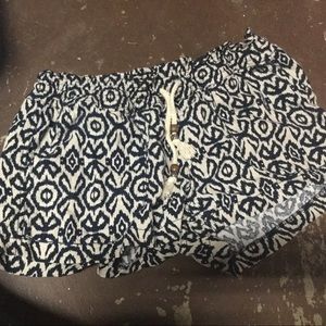 Boho shorts Never worn