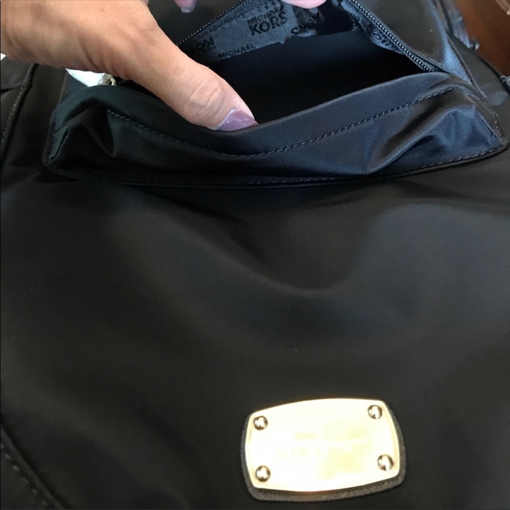Michael Kors Large Black Backpack - Picture 6 of 8