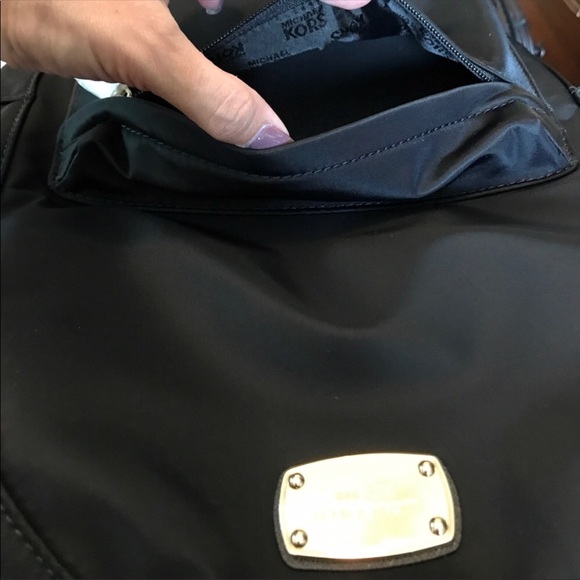 Michael Kors Large Black Backpack - Picture 6 of 8