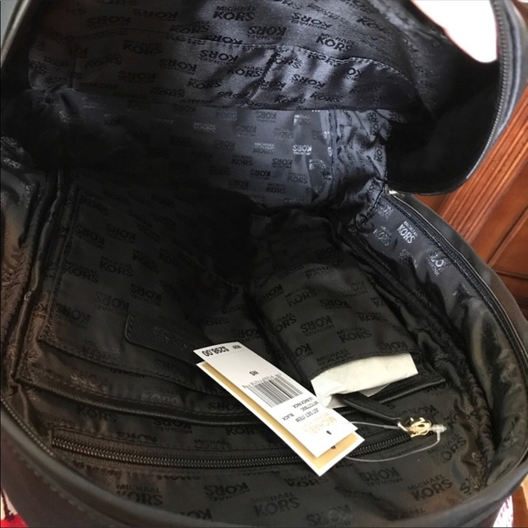 Michael Kors Large Black Backpack - Picture 7 of 8