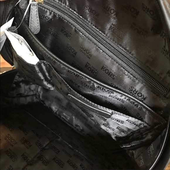 Michael Kors Large Black Backpack - Picture 8 of 8